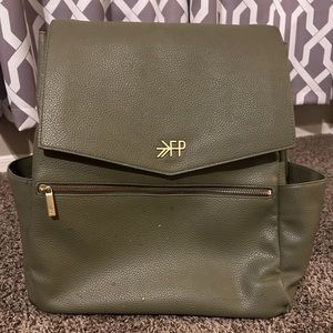 Freshly Picked Classic Diaper Backpack- Sage